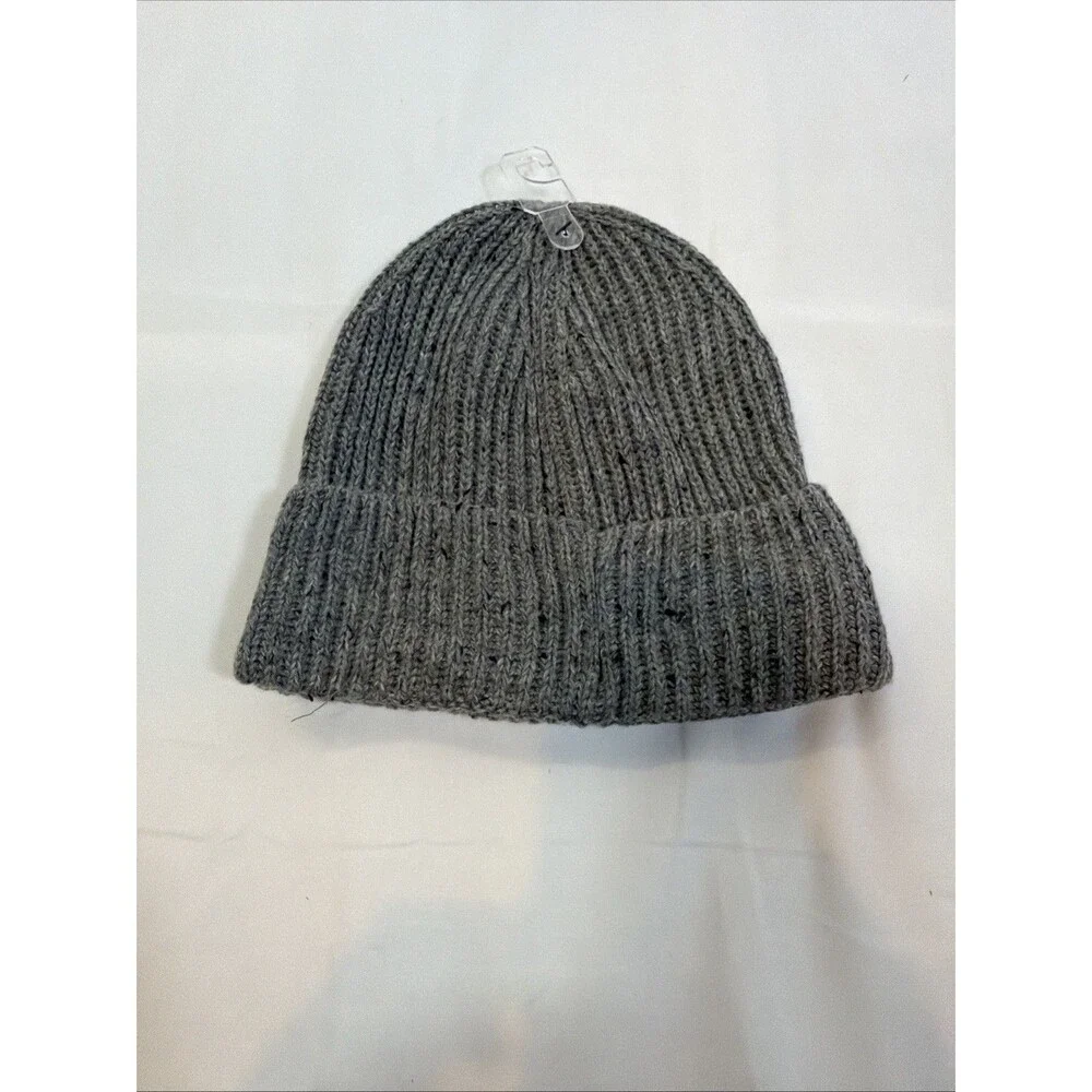 Goodfellow & Co Men’s One Size Ribbed Plaited Beanie 1 Piece Color Light Gray